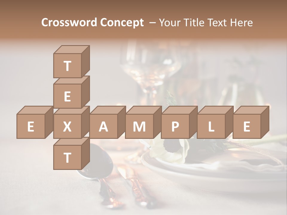 White Cloth Toned PowerPoint Template