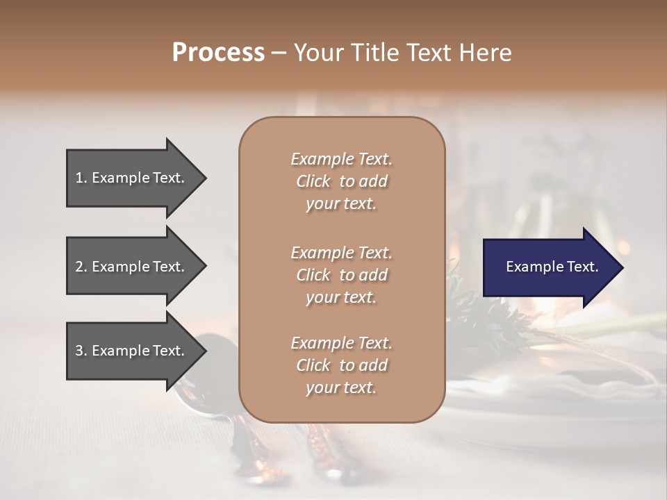 White Cloth Toned PowerPoint Template