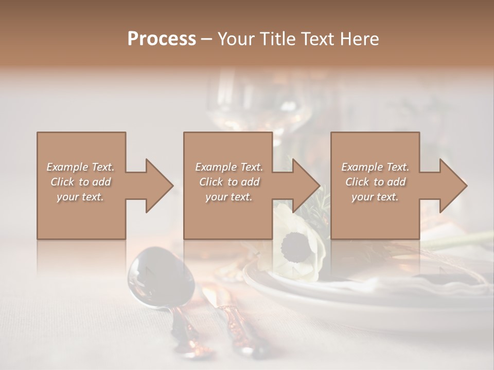 White Cloth Toned PowerPoint Template