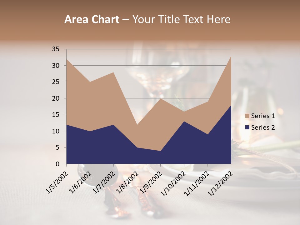 White Cloth Toned PowerPoint Template