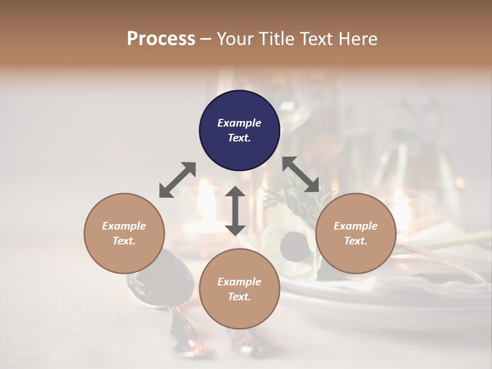 White Cloth Toned PowerPoint Template