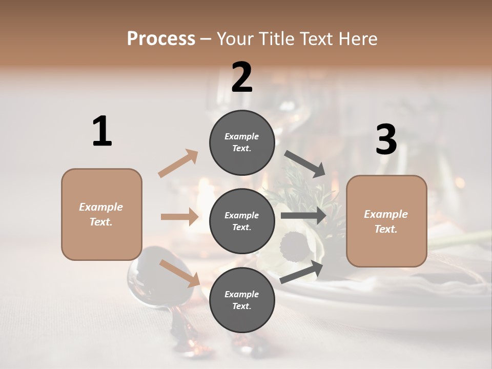 White Cloth Toned PowerPoint Template