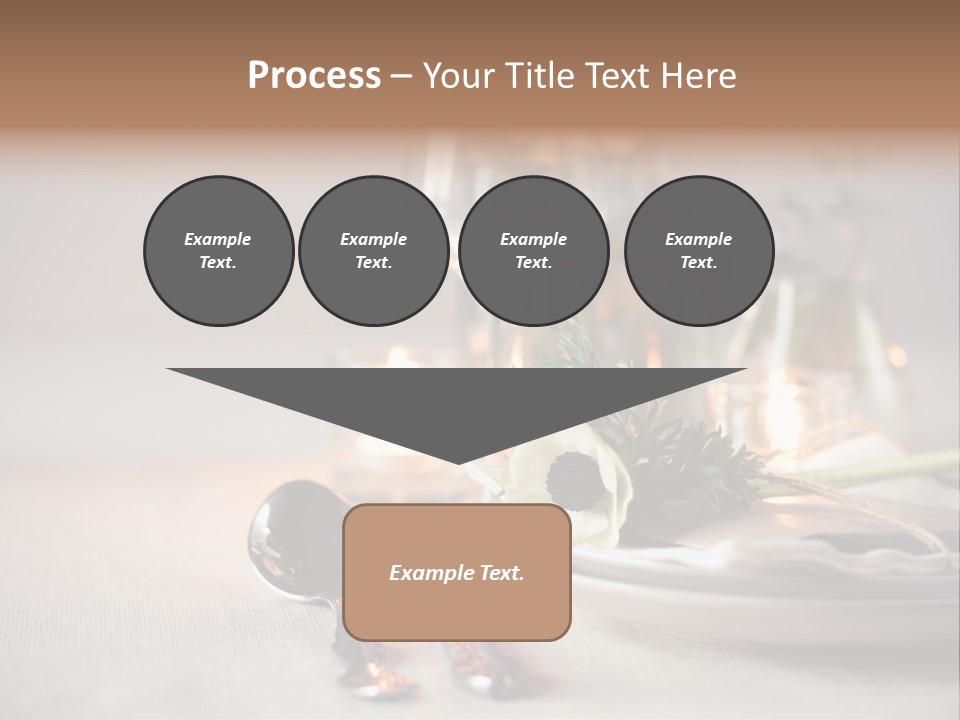 White Cloth Toned PowerPoint Template