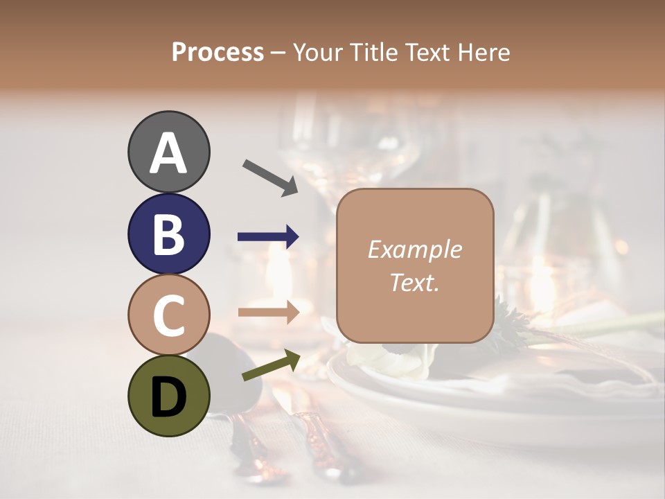 White Cloth Toned PowerPoint Template