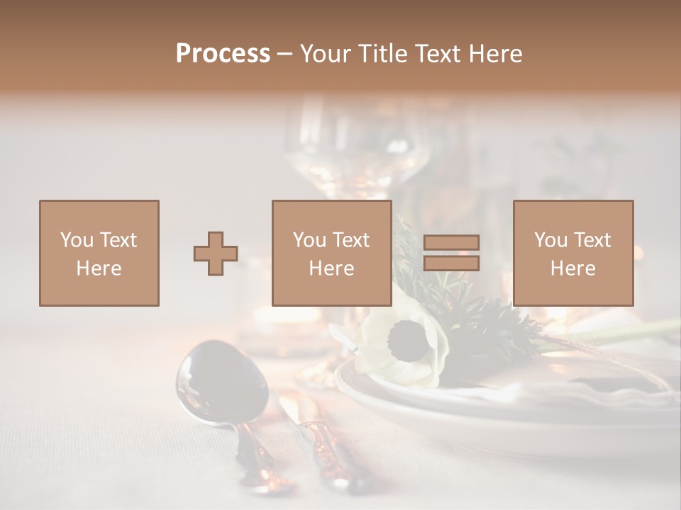 White Cloth Toned PowerPoint Template