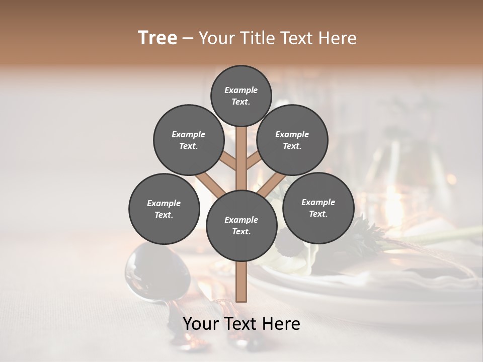 White Cloth Toned PowerPoint Template