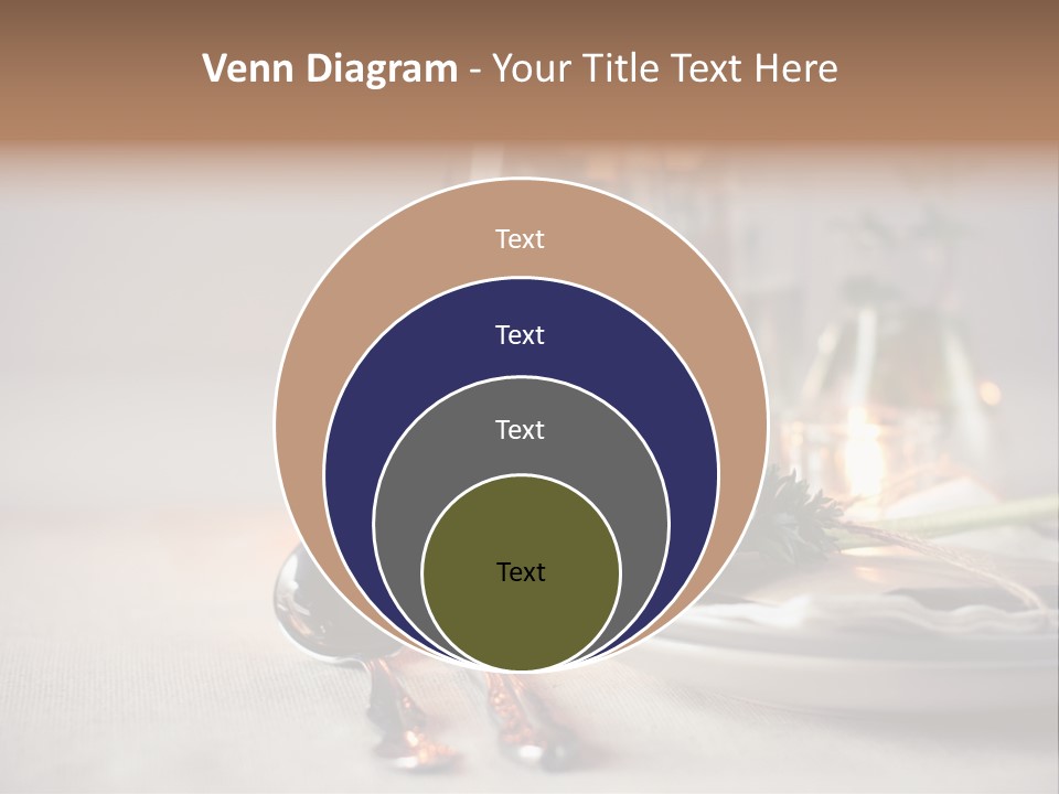 White Cloth Toned PowerPoint Template