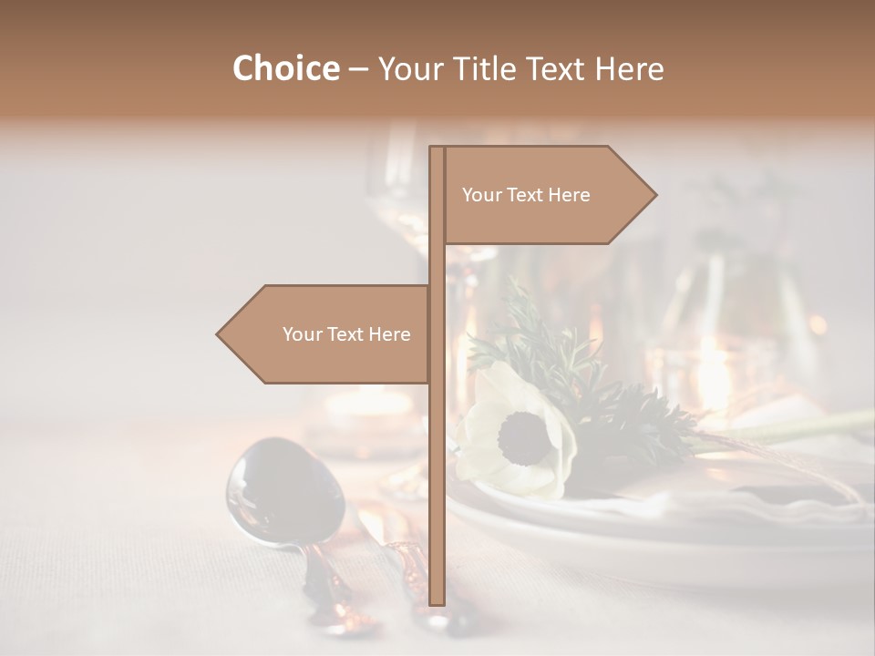 White Cloth Toned PowerPoint Template