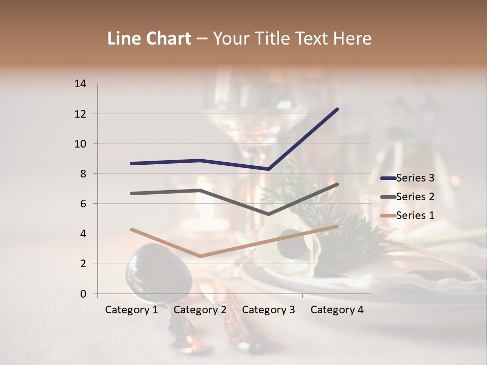 White Cloth Toned PowerPoint Template