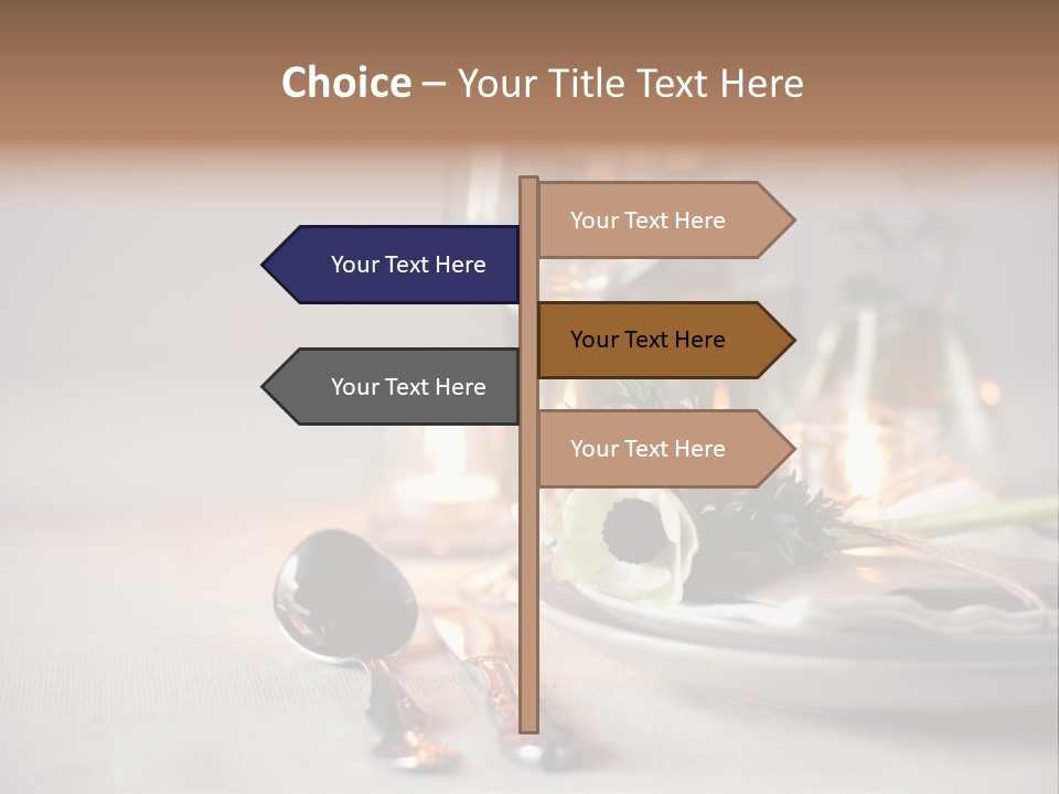 White Cloth Toned PowerPoint Template