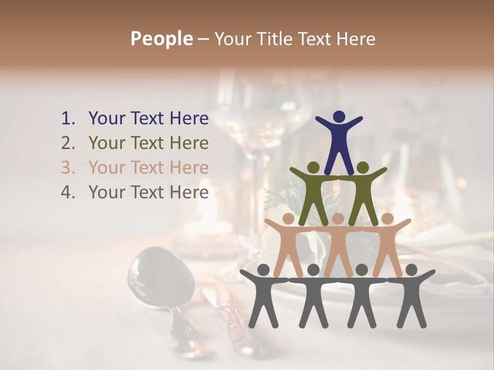 White Cloth Toned PowerPoint Template