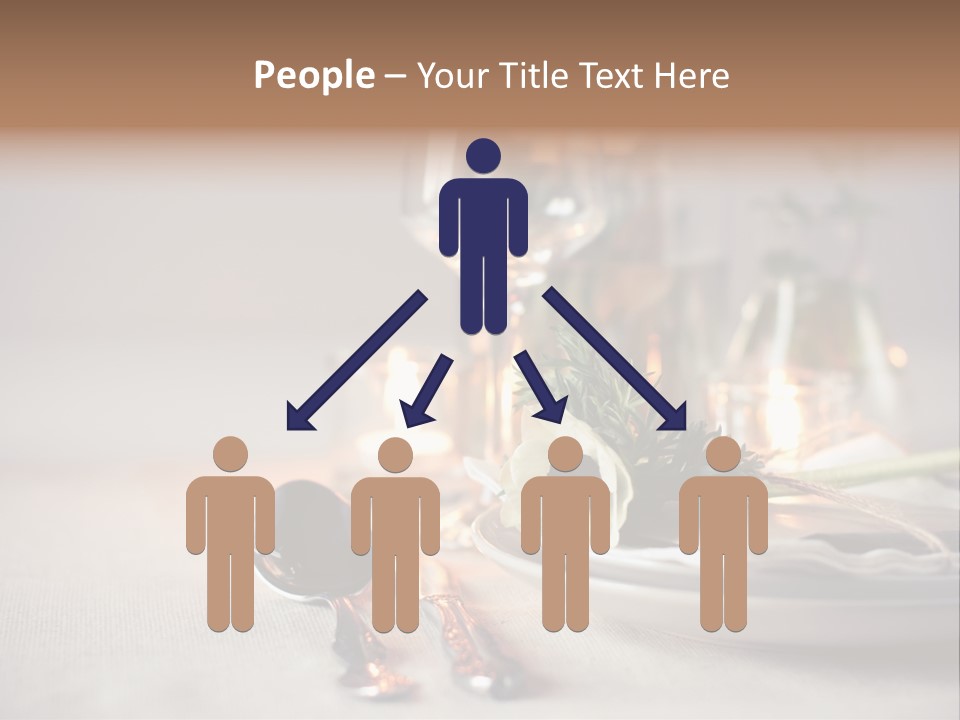 White Cloth Toned PowerPoint Template