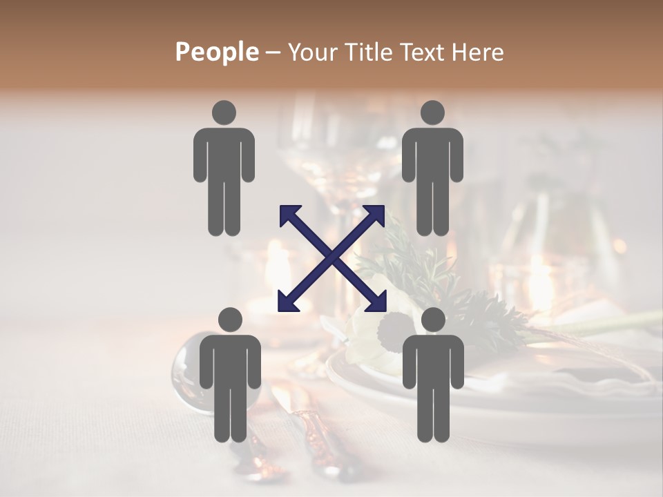 White Cloth Toned PowerPoint Template