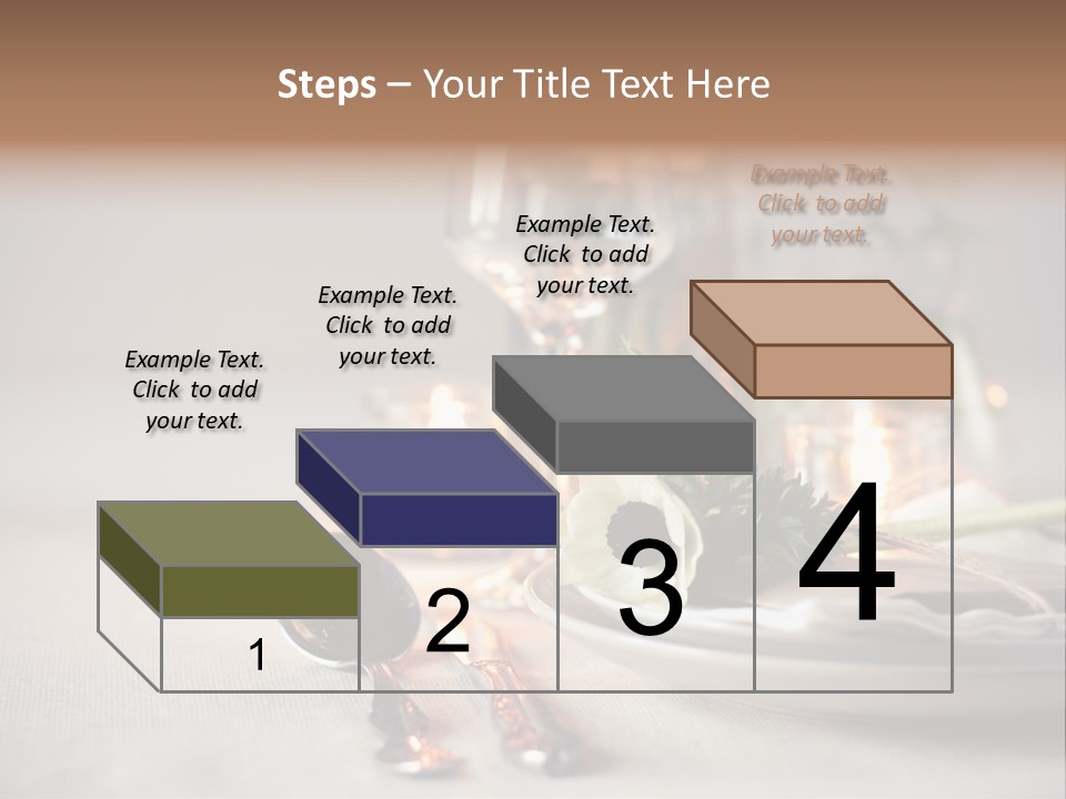 White Cloth Toned PowerPoint Template