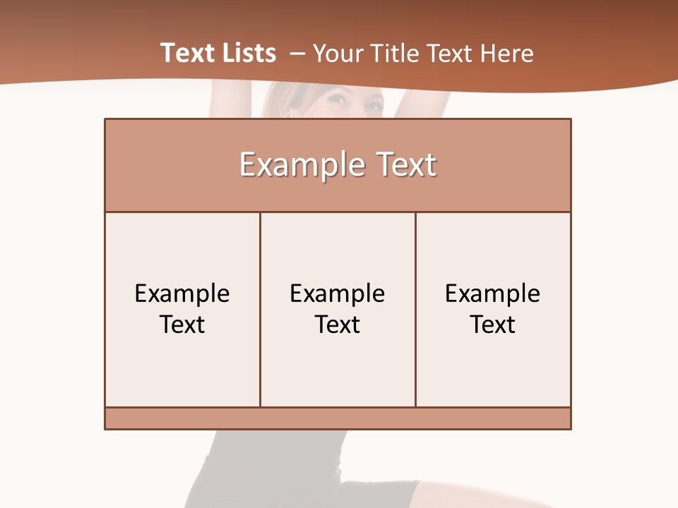 Health Body Happy PowerPoint Template