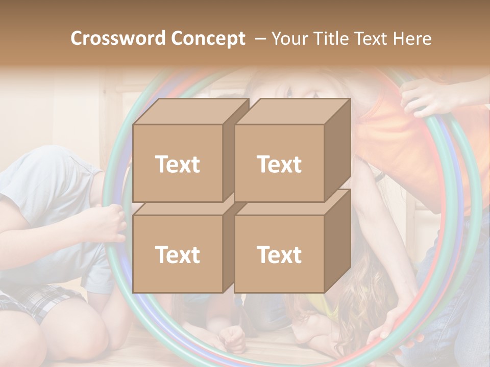 Students Preschool Girl PowerPoint Template