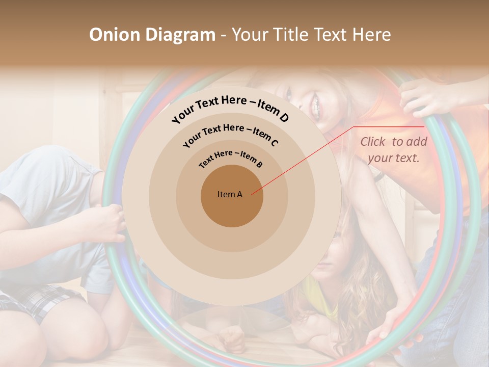 Students Preschool Girl PowerPoint Template