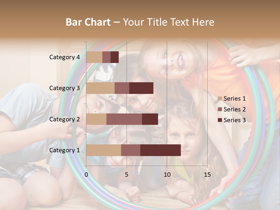 Students Preschool Girl PowerPoint Template