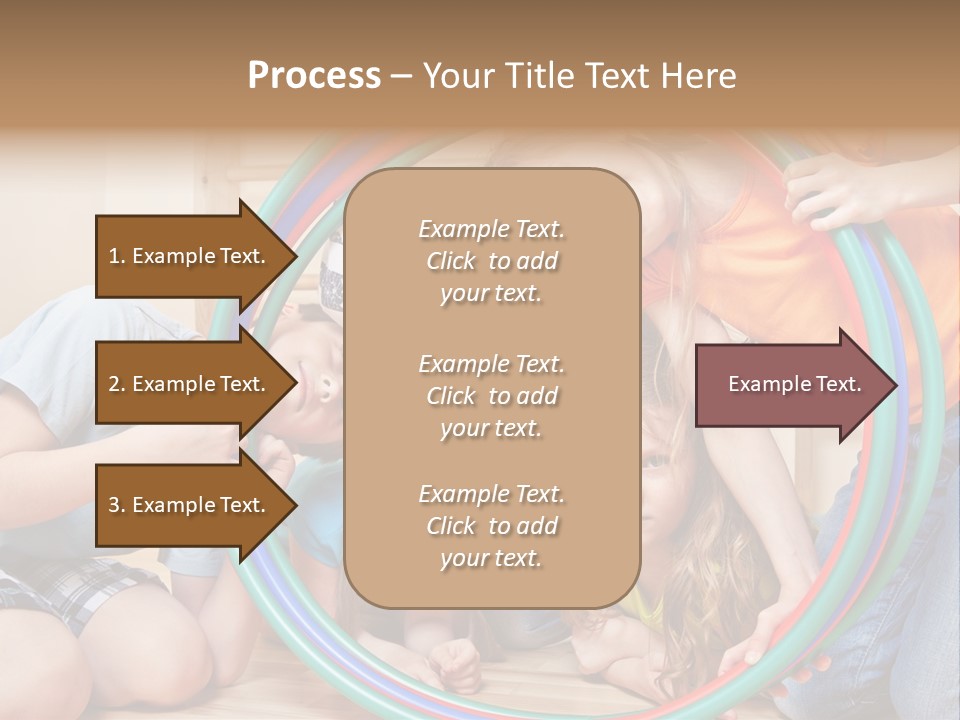 Students Preschool Girl PowerPoint Template