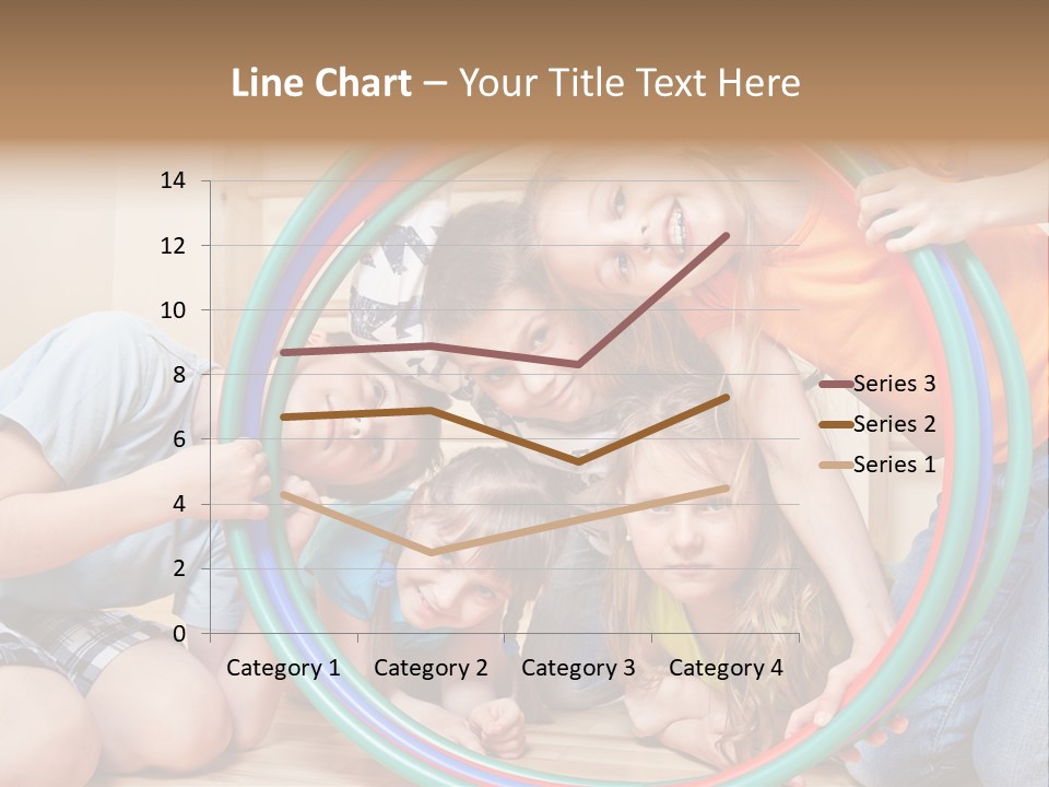 Students Preschool Girl PowerPoint Template