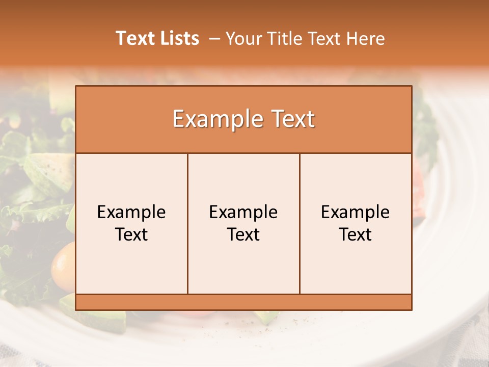 Gourmet Restaurant Seafood PowerPoint Template