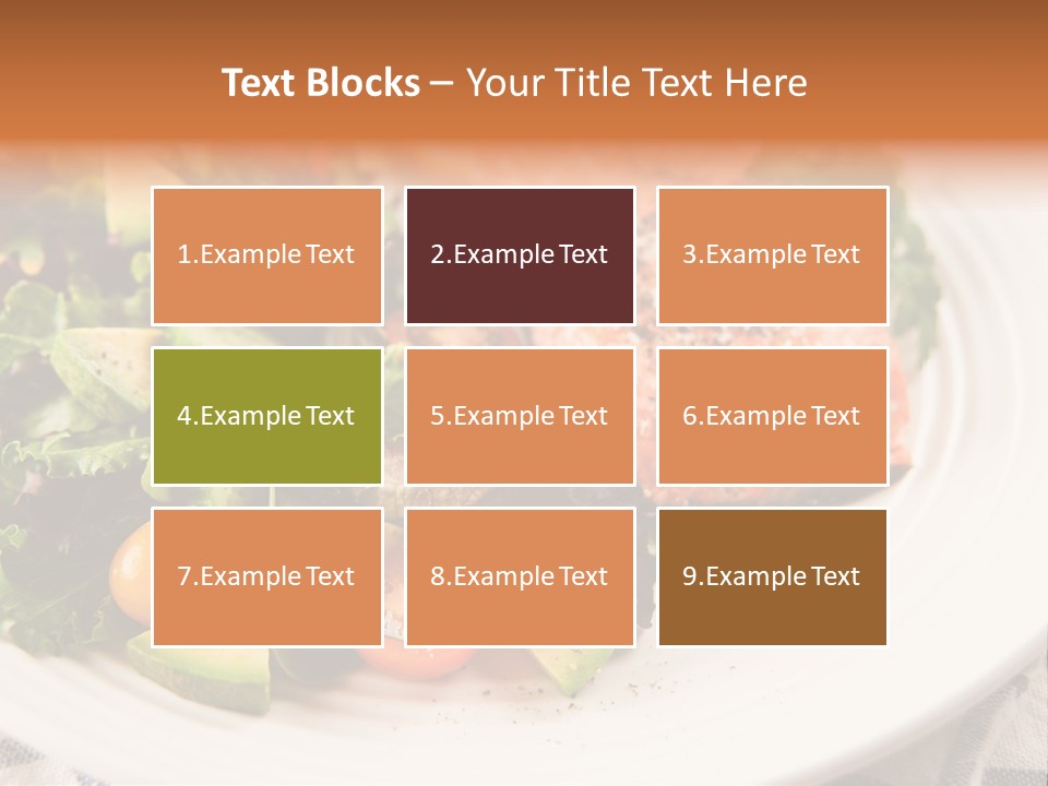 Gourmet Restaurant Seafood PowerPoint Template