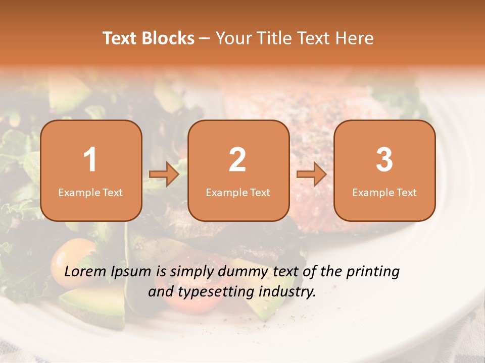 Gourmet Restaurant Seafood PowerPoint Template