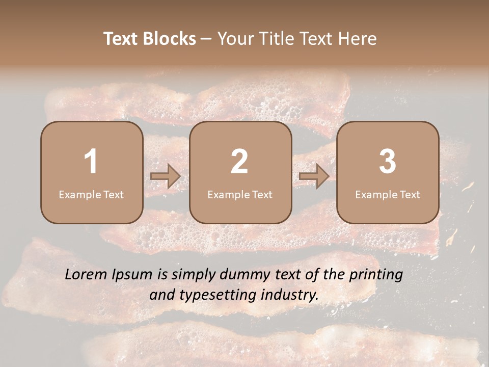 Press English Muffin PowerPoint Template