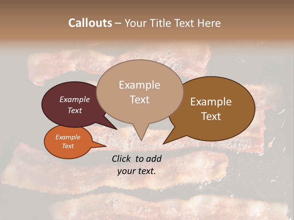 Press English Muffin PowerPoint Template