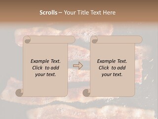 Press English Muffin PowerPoint Template