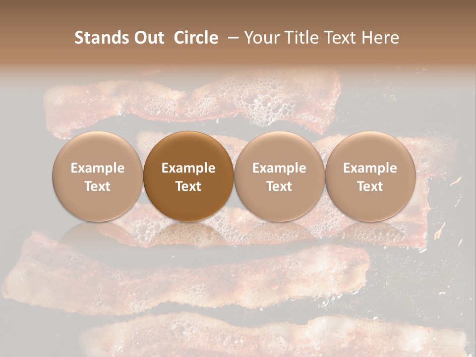 Press English Muffin PowerPoint Template