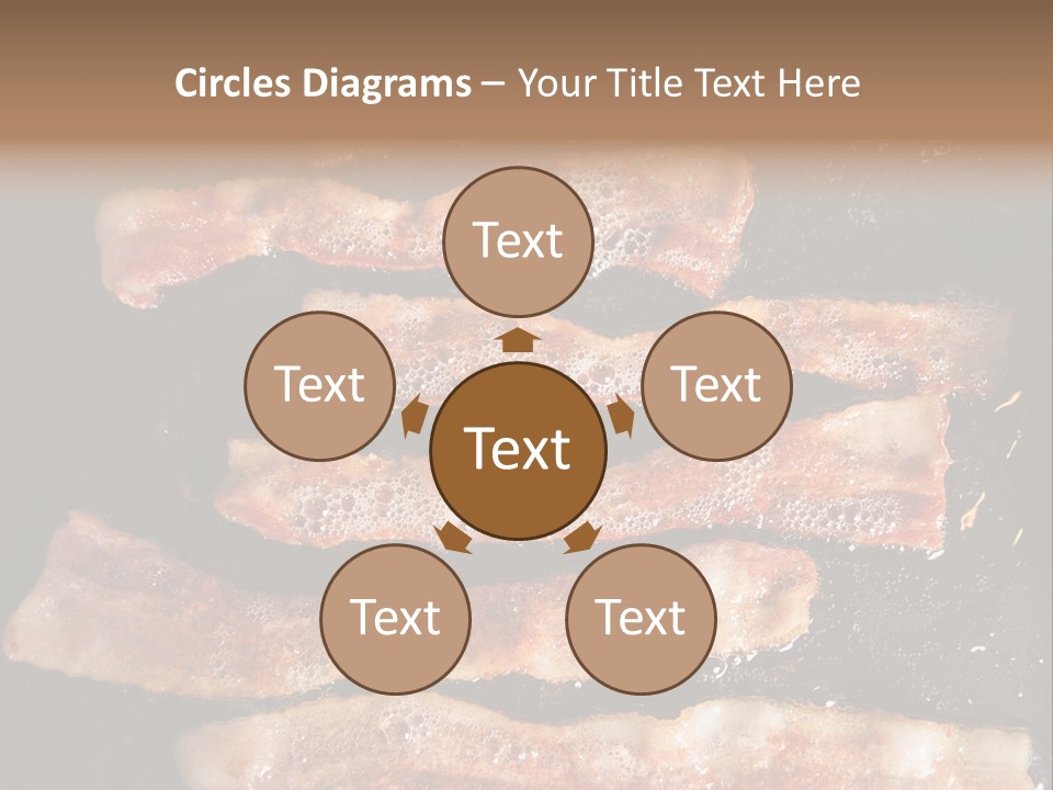 Press English Muffin PowerPoint Template