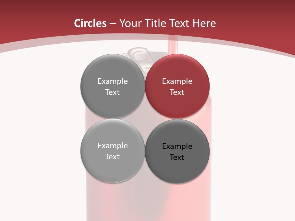 Drink Can Carbonated White PowerPoint Template