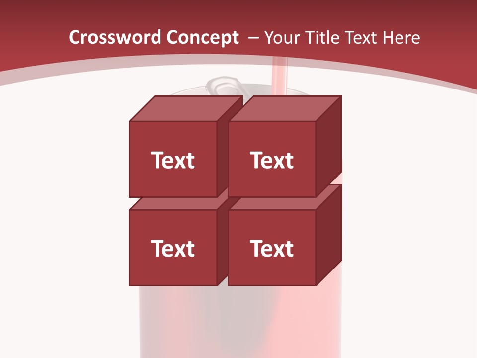 Drink Can Carbonated White PowerPoint Template