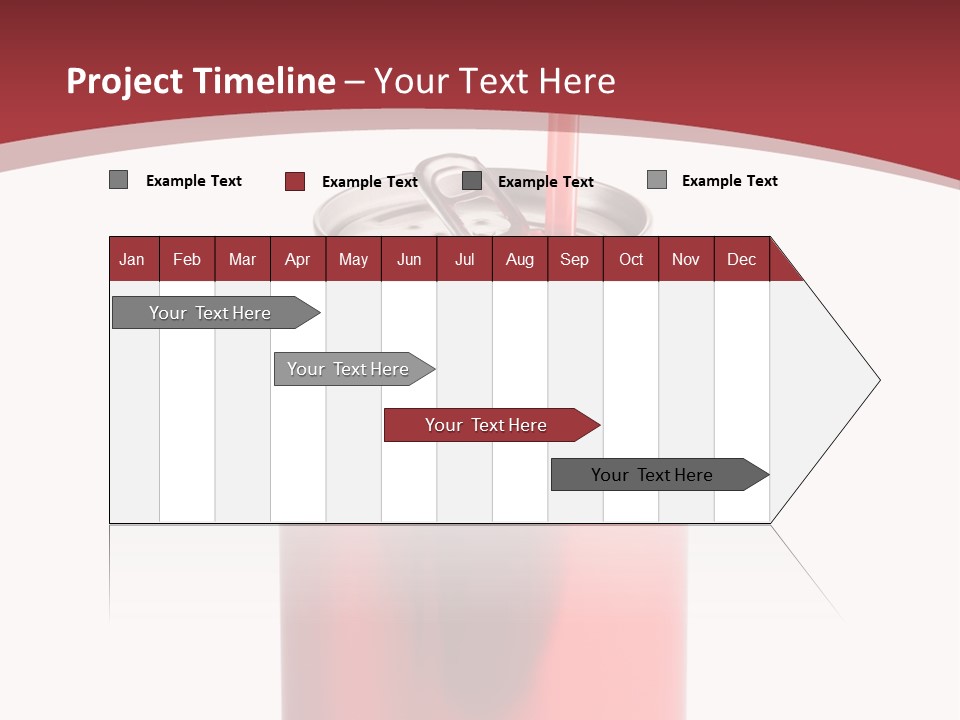 Drink Can Carbonated White PowerPoint Template