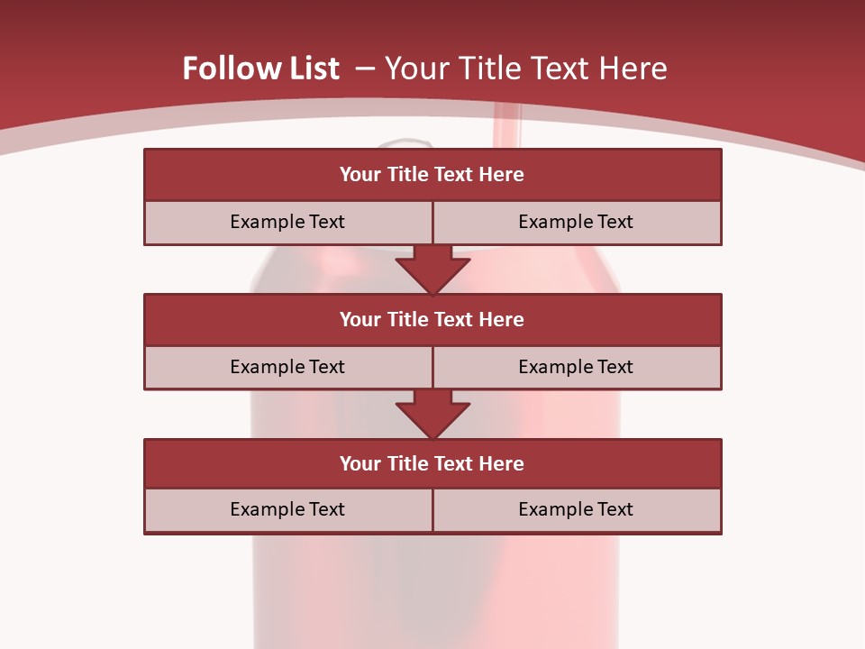 Drink Can Carbonated White PowerPoint Template