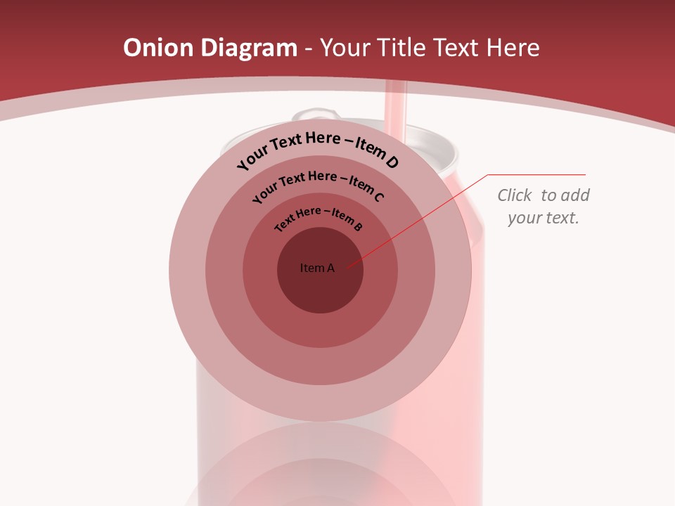 Drink Can Carbonated White PowerPoint Template