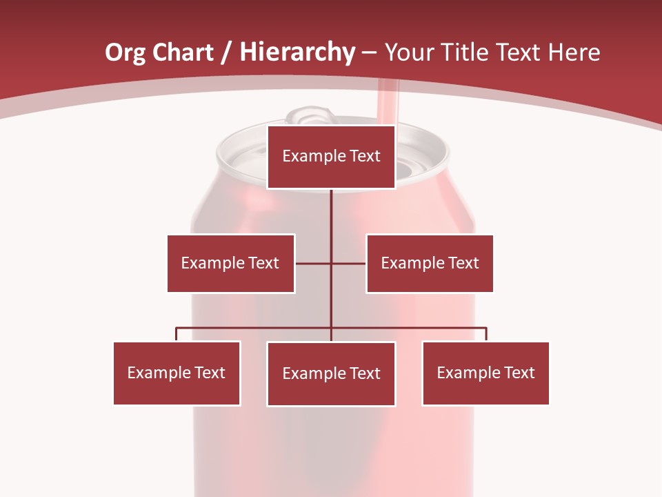 Drink Can Carbonated White PowerPoint Template