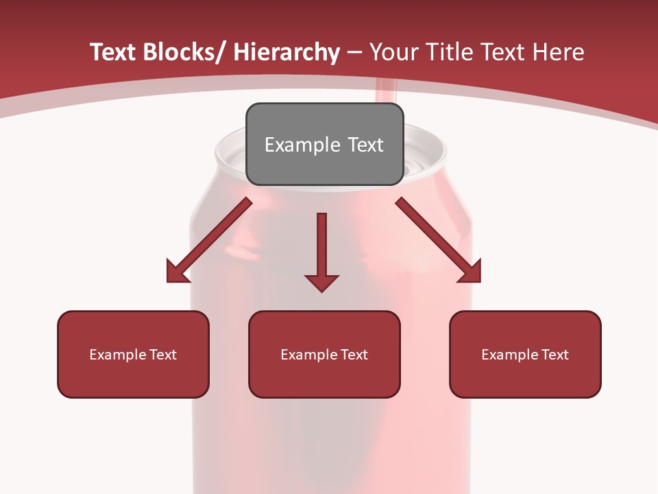 Drink Can Carbonated White PowerPoint Template