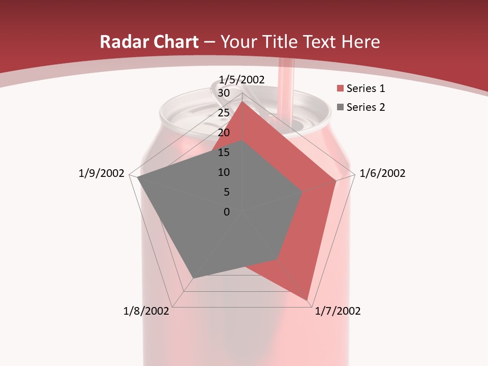 Drink Can Carbonated White PowerPoint Template