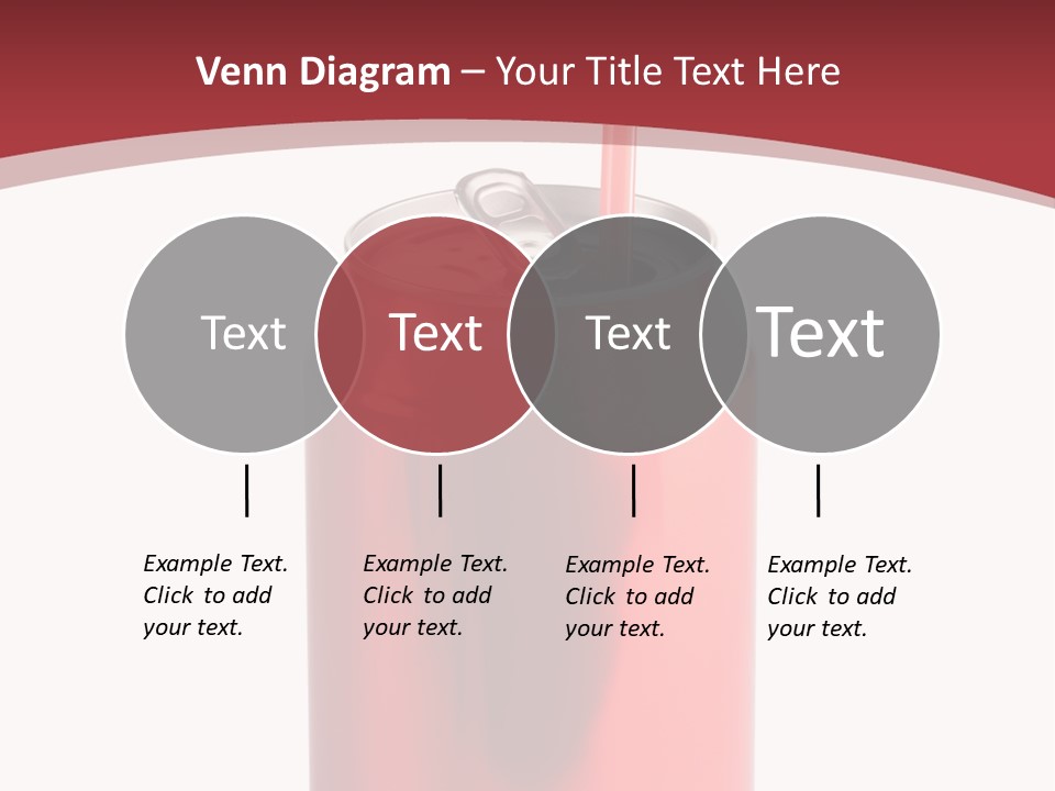 Drink Can Carbonated White PowerPoint Template