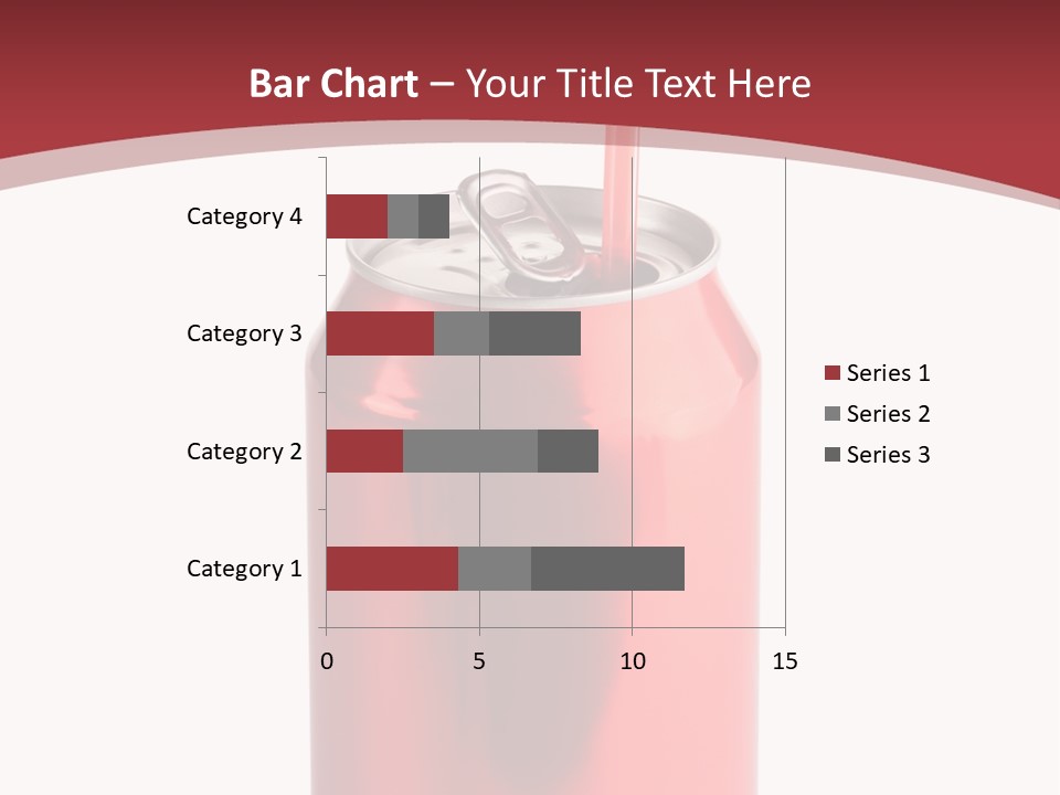 Drink Can Carbonated White PowerPoint Template