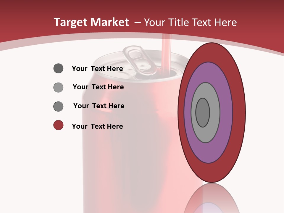 Drink Can Carbonated White PowerPoint Template