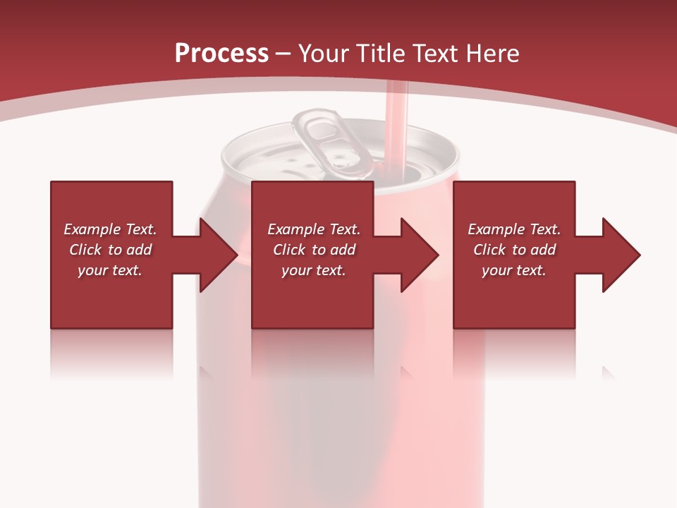 Drink Can Carbonated White PowerPoint Template