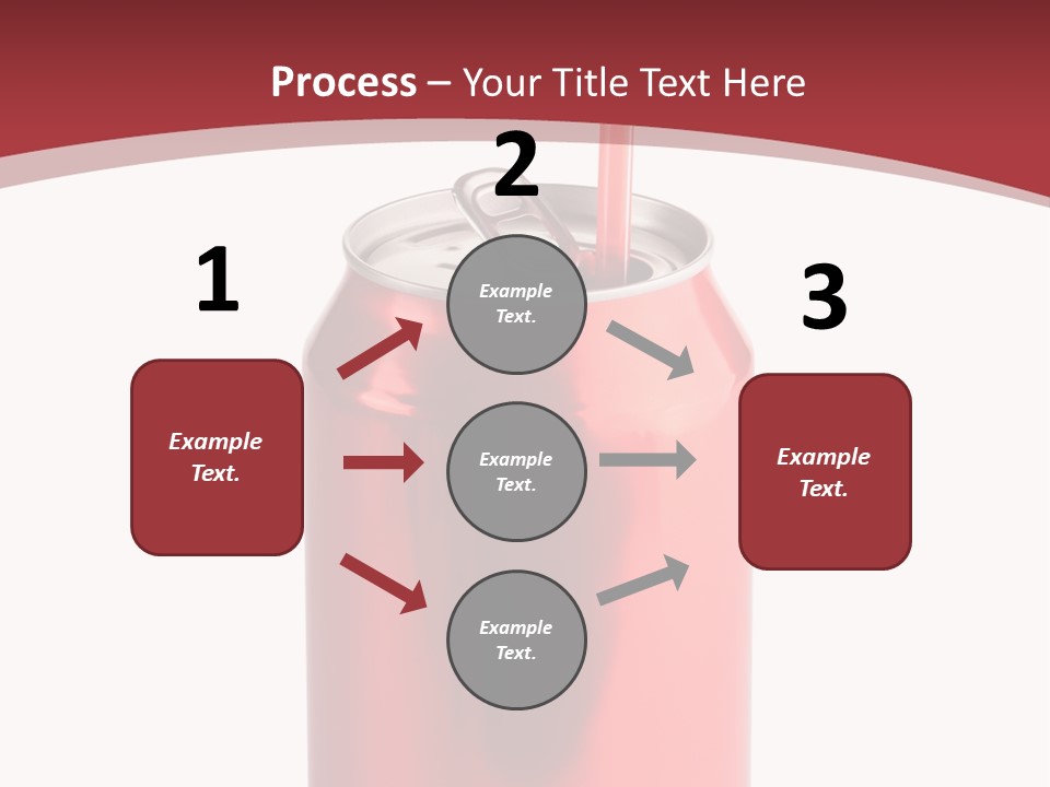 Drink Can Carbonated White PowerPoint Template