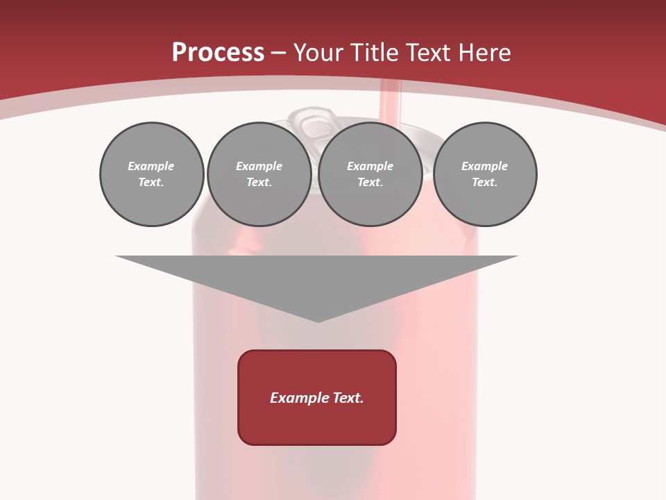 Drink Can Carbonated White PowerPoint Template