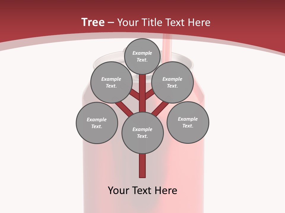 Drink Can Carbonated White PowerPoint Template