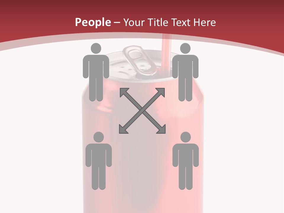 Drink Can Carbonated White PowerPoint Template