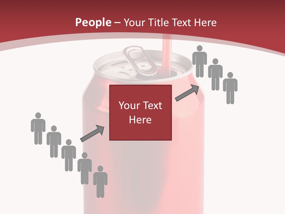 Drink Can Carbonated White PowerPoint Template