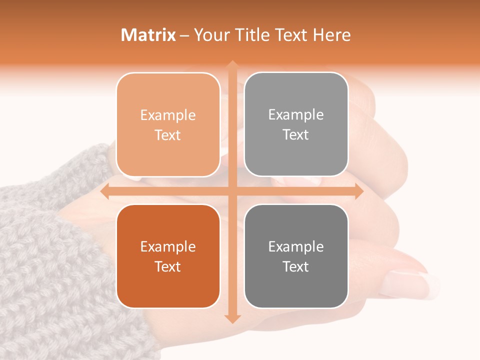 Salon Female Manicure PowerPoint Template